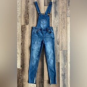 Dollhouse Blue Denim Overalls 3/4